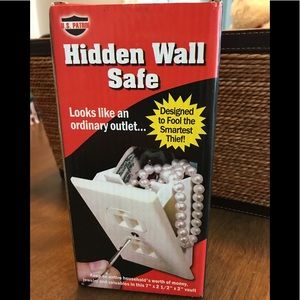 Hidden Wall Safe by U S Patrol NEW
